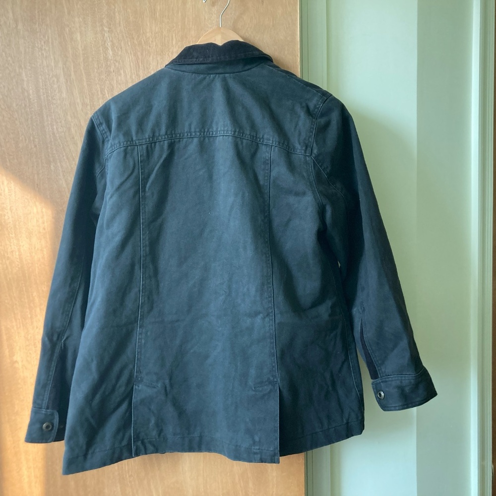 The Vermont Barn Jacket, size MP, in dark grey/stonewashed black - Picture 7 of 7